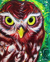 Load image into Gallery viewer, Owl Portrait