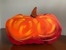 Load image into Gallery viewer, Pumpkin Eyes Painting