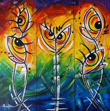 Load image into Gallery viewer, Abstract Painting Flowers Joy