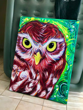 Load image into Gallery viewer, Owl Portrait