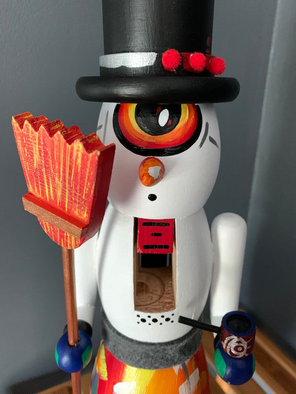 Snowman Nutcracker