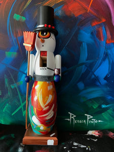 Snowman Nutcracker