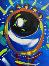 Load image into Gallery viewer, Abstract Painting eye
